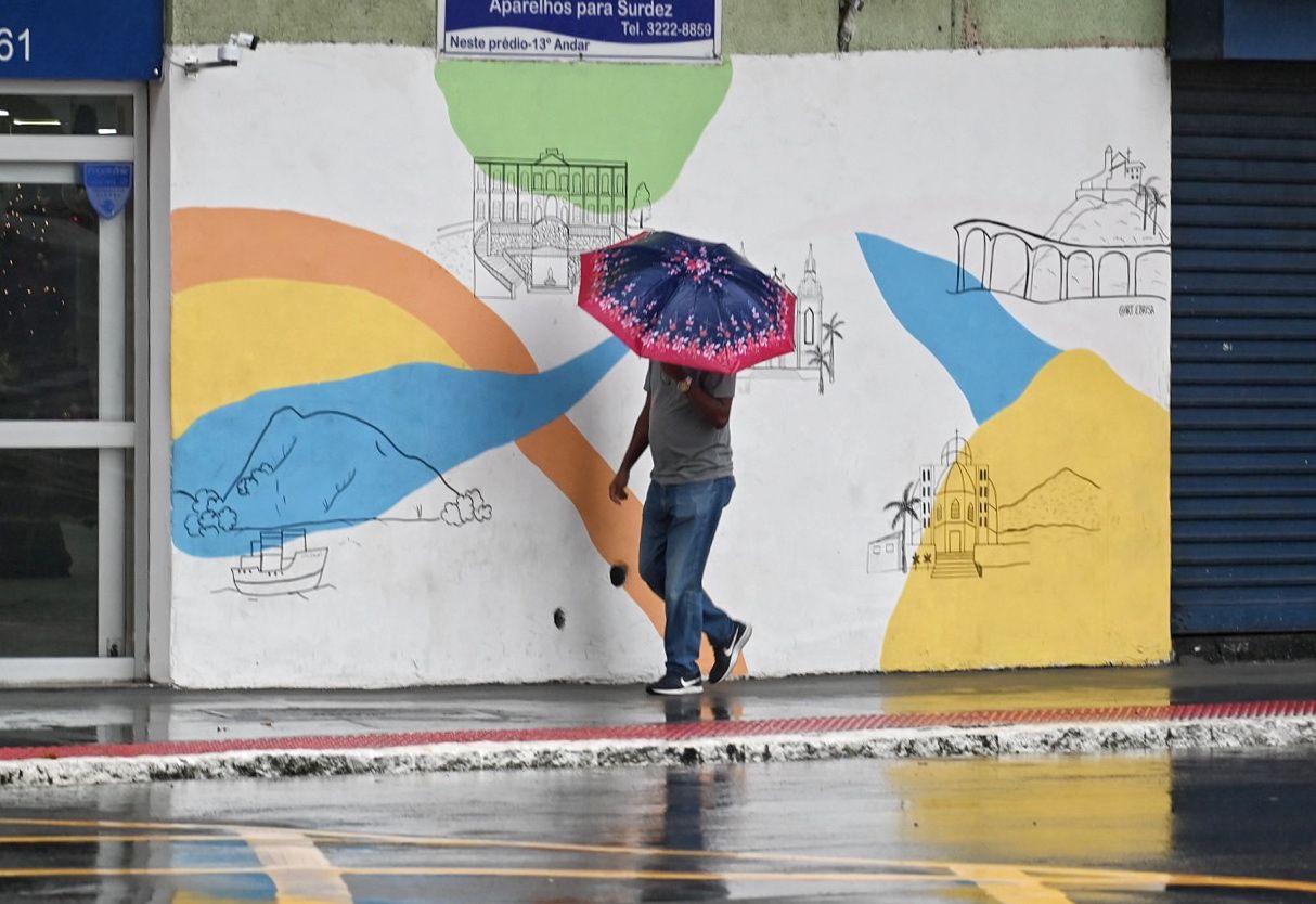 Previsão do tempo dia nublado ou chuva