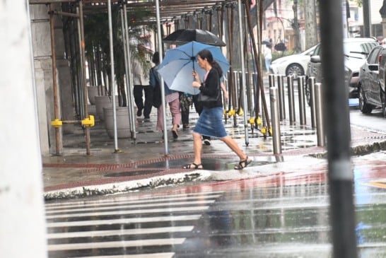 Previsão do tempo dia nublado ou chuva