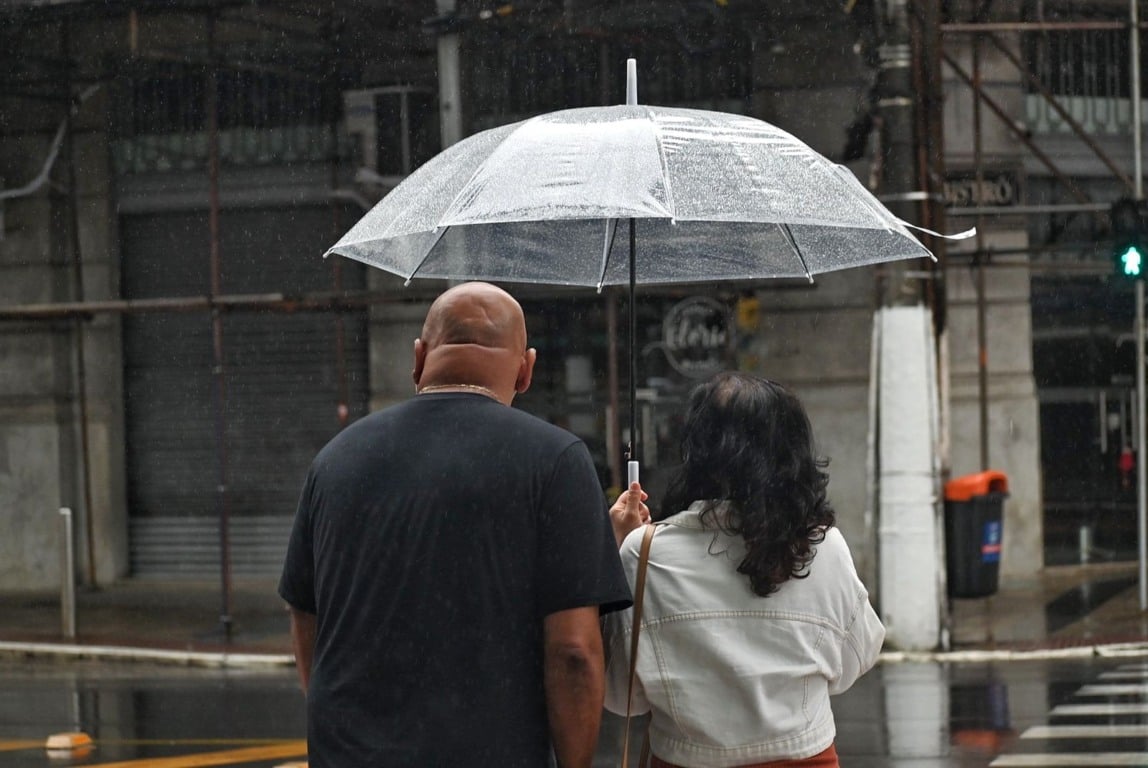 Previsão do tempo dia nublado ou chuva
