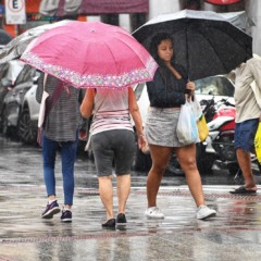 Previsão do tempo dia nublado ou chuva