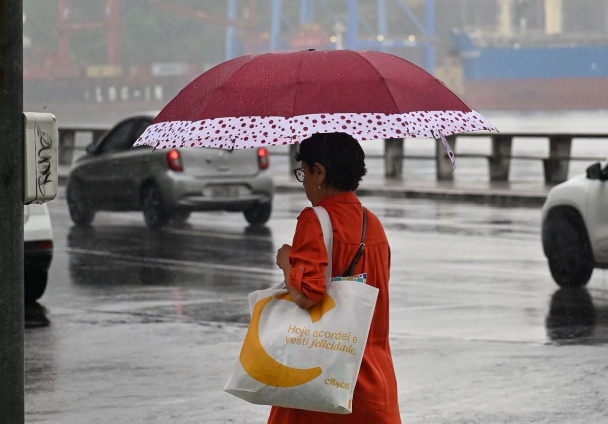 Previsão do tempo dia nublado ou chuva