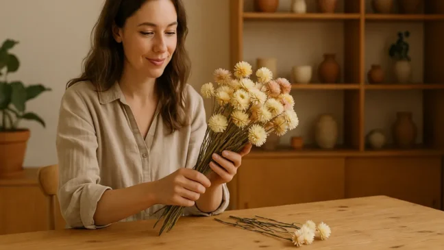 Sempre-viva 3 segredos que fazem essa flor durar anos mesmo depois de seca