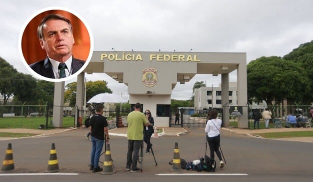 Superintendência da PF onde Jair Bolsonaro está preso