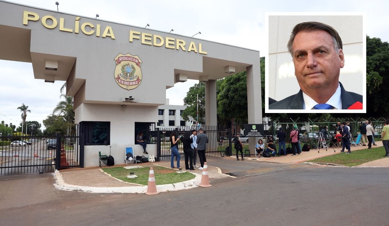 Superintendência da PF onde Jair Bolsonaro está preso