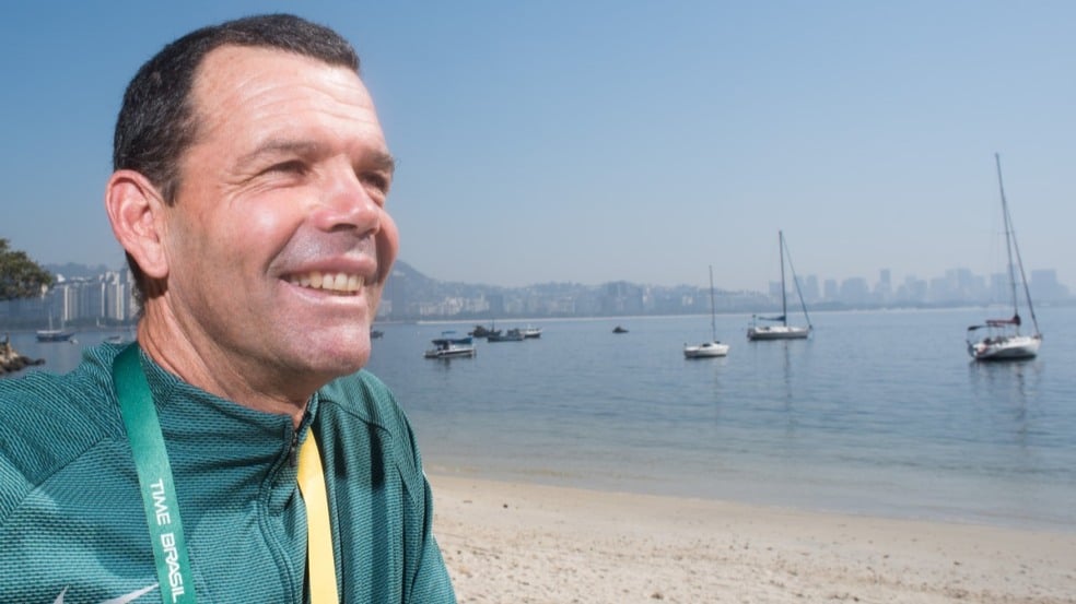 RIO DE JANEIRO 26/07/2016 - Torben Grael, treinador-chefe da seleção brasileira de vela .Entrevista coletiva. Centro de Treinamento de Alta Performance do Time Brasil. Foto: Saulo Cruz/Exemplus/COB