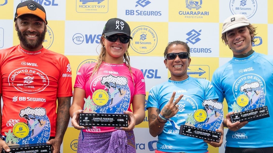 WSL no Espírito Santo. QS em Guarapari. Praia d'Ulé. 23/11/2025 Circuito Mundial de Surfe.