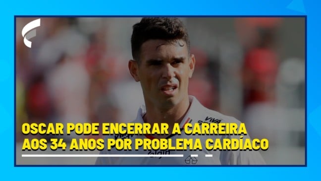 Jogador do São Paulo, Oscar pode encerrar a carreira aos 34 anos por problema cardíaco