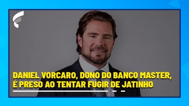 Daniel Vorcaro, dono do Banco Master, é preso ao tentar fugir de jatinho
