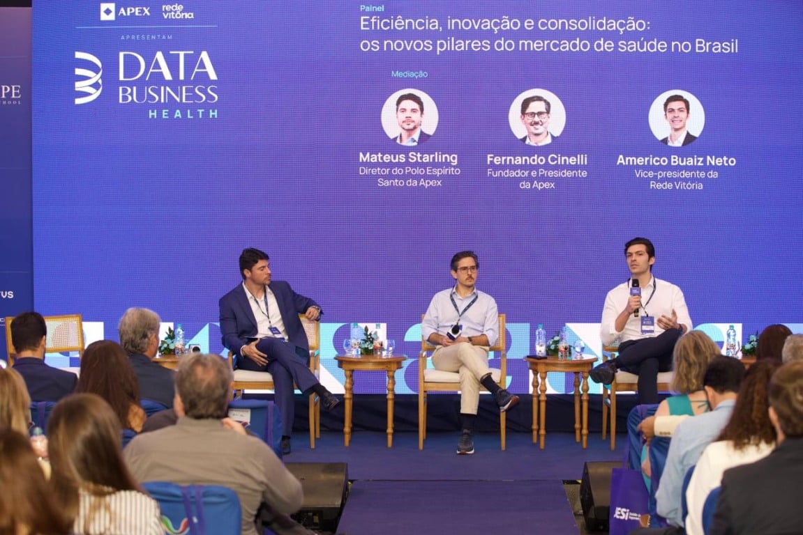 O vice-presidente da Rede Vitória, Américo Buaiz Neto, falou sobre a importância das coberturas jornalísticas como forma de cobrar melhorias na saúde. Crédito: Everton Nunes O vice-presidente da Rede Vitória, Américo Buaiz Neto, falou sobre a importância das coberturas jornalísticas como forma de cobrar melhorias na saúde. Crédito: Everton Nunes