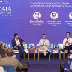 O vice-presidente da Rede Vitória, Américo Buaiz Neto, falou sobre a importância das coberturas jornalísticas como forma de cobrar melhorias na saúde. Crédito: Everton Nunes