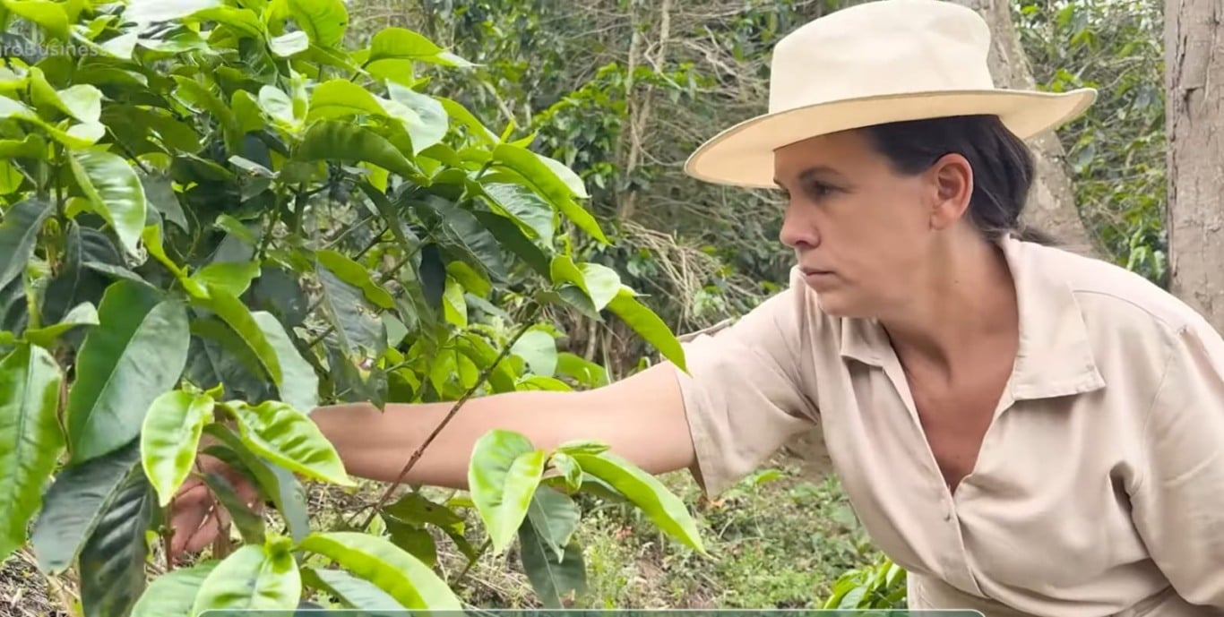 Valquíria Andrade Amorim, produtora de cafés especiais em Irupi, no Caparaó Capixaba Valquíria Andrade Amorim, produtora de cafés especiais em Irupi, no Caparaó Capixaba