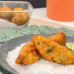 Bolinho de Bacalhau. Foto: Roberta Salgueiro.