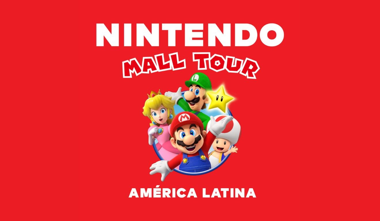 A Nintendo celebra as festas de fim de ano em shoppings brasileiros