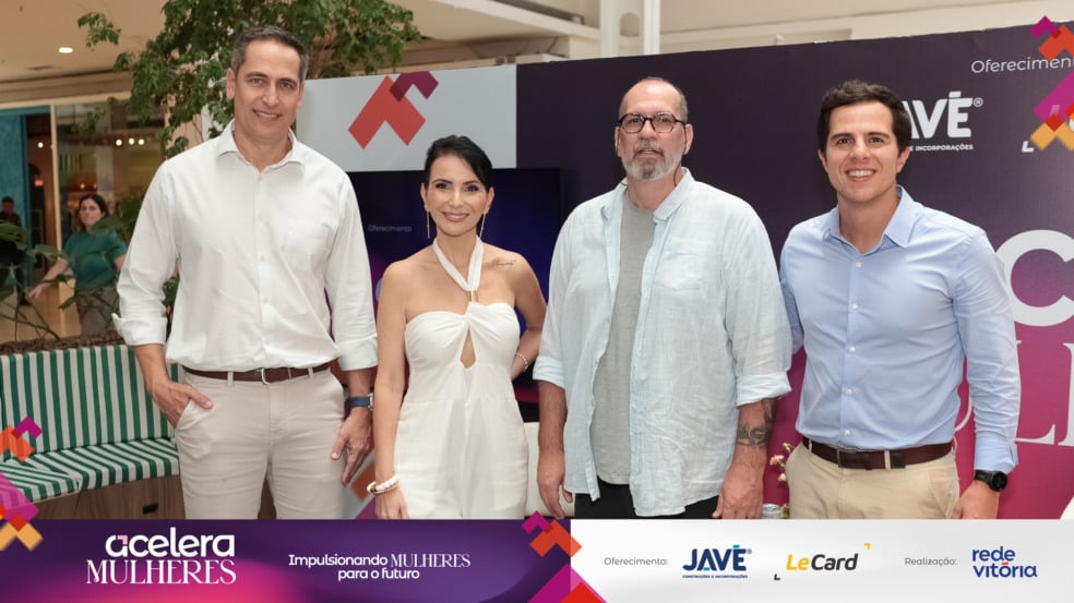 Davi Wescley, Ana Paula França, Alexandre Carvalho e Felipe Caroni. Foto: Everton Nunes Davi Wescley, Ana Paula França, Alexandre Carvalho e Felipe Caroni. Foto: Everton Nunes