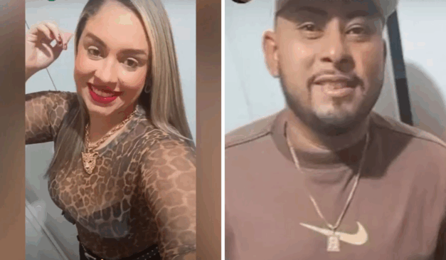 Rayana Bittencourt de Oliveira Rios da Silva foi morta a facadas na frente da filha e o suspeito é o namorado Luan dos Santos Braz. Foto: Reprodução/TV Vitória