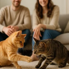 acostumar dois gatos a conviverem juntos sem brigas