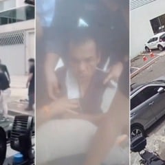 Suspeito de furtar motos, é agredido por testemunhas na Leitão da Silva