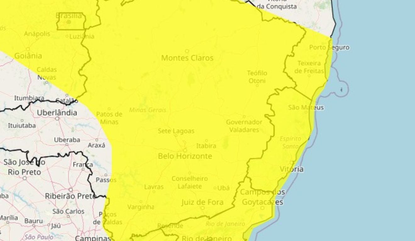 alerta de tempestade