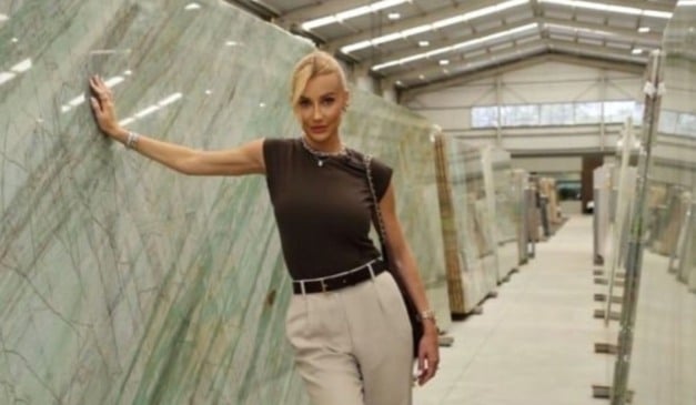 Roberto Justos e Ana Paula Siebert na Capital Nacional do Mármore e Granito, a nossa Cachoeiro