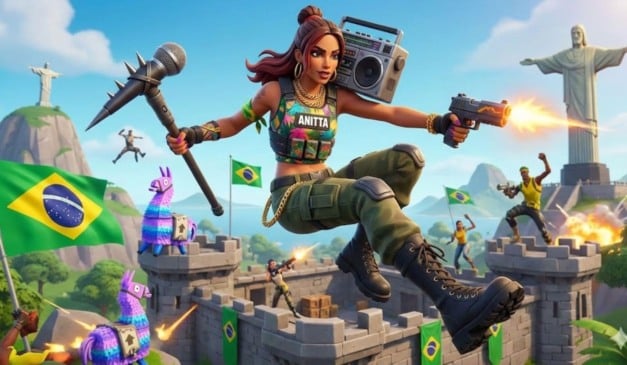 Anitta será a próxima estrela do Fortnite Festival; confira leaks do Capítulo 7