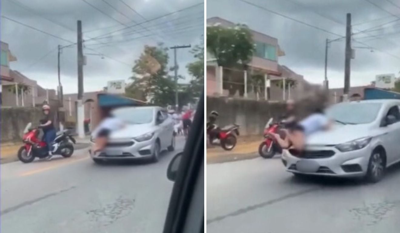 adolescente foi atropelada durante protesto