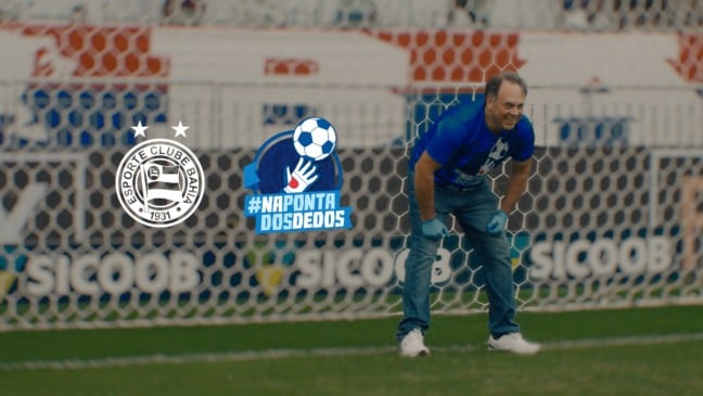 Criada pela Tipz, em jogo pelo Brasileirão da Série A, o Bahia substitui goleiro por médico em ação do Novembro Azul