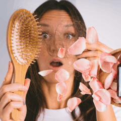 Óleo para amenizar cabelo branco/Canva