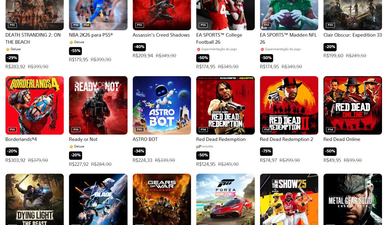 Black Friday: PlayStation anuncia desconto de 33% nas assinaturas