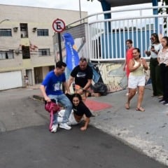 candidata cai em local de prova do Enem