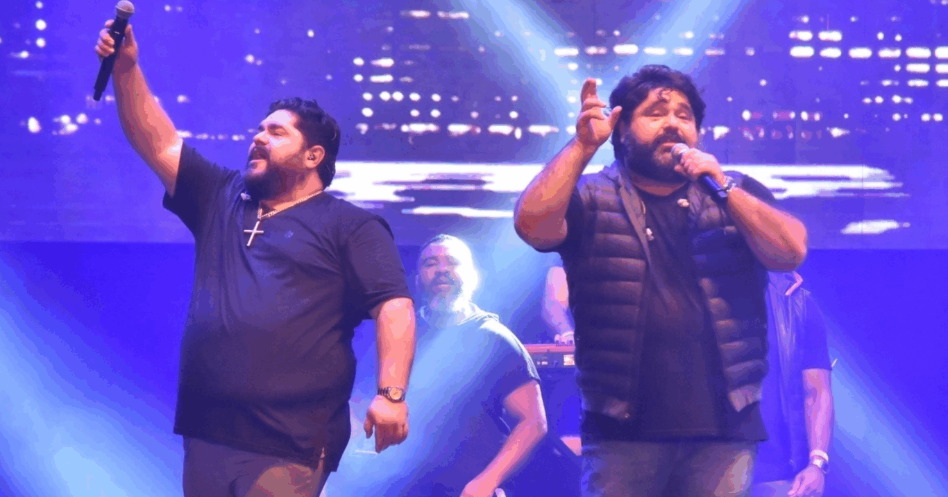 César Menotti & Fabiano (Foto: Felipe Souto Maior / AgNews)