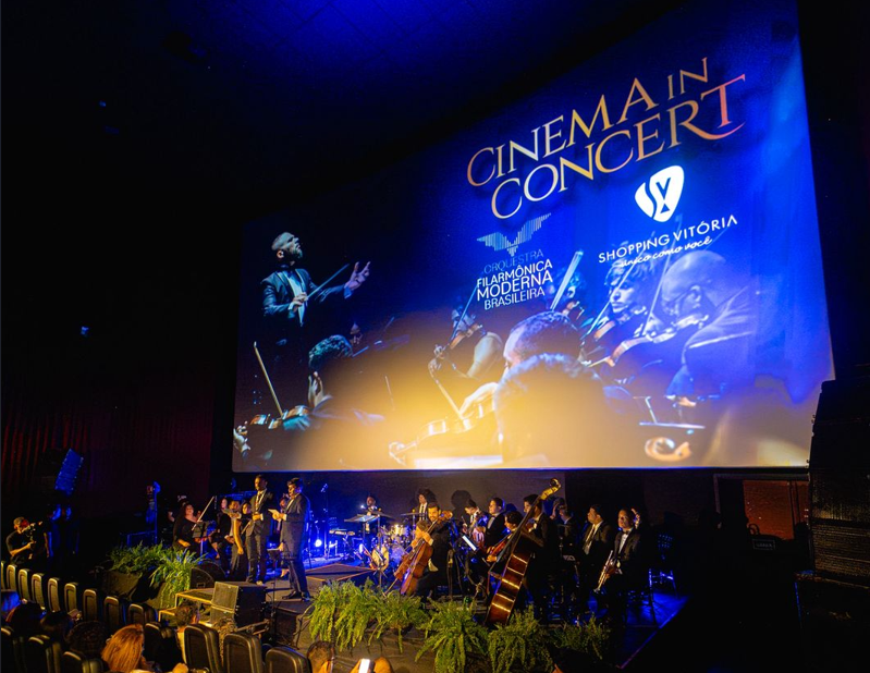 Cinema In Concert transforma clássicos do cinema em espetáculo ao vivo no Shopping Vitória Cinema In Concert transforma clássicos do cinema em espetáculo ao vivo no Shopping Vitória