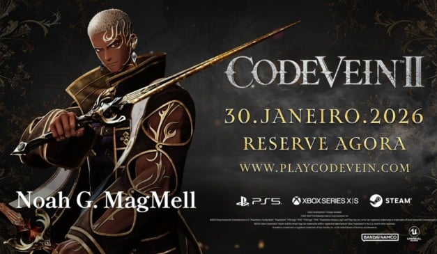 CODE VEIN II revela trailer do novo personagem Noah G. MagMell