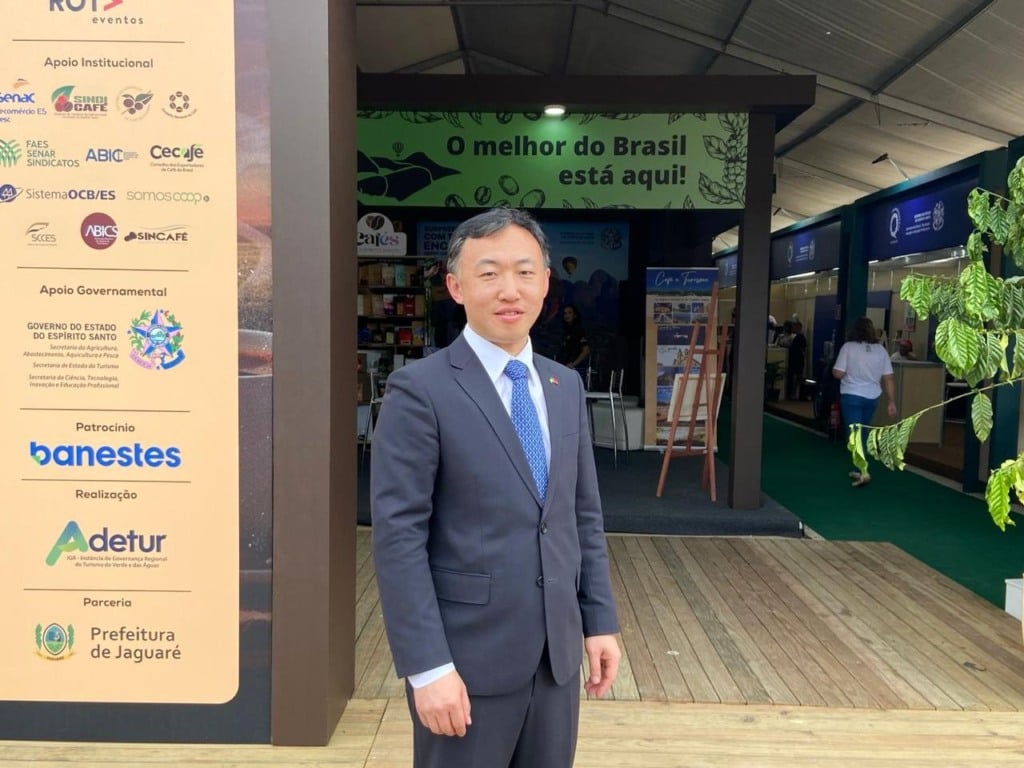 Wang Haitao, cônsul-geral adjunto da China no Rio de Janeiro