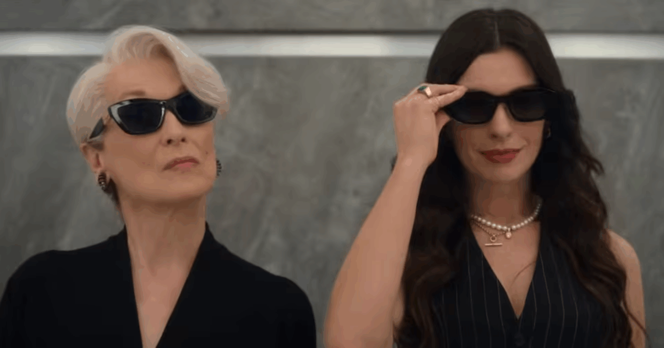 Meryl Streep e Anne Hathaway se reencontram em teaser de "O Diabo Veste Prada 2" (Foto: @20thCenturyStudios via YouTube)