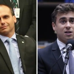 Eduardo Bolsonaro e Nikolas Ferreira