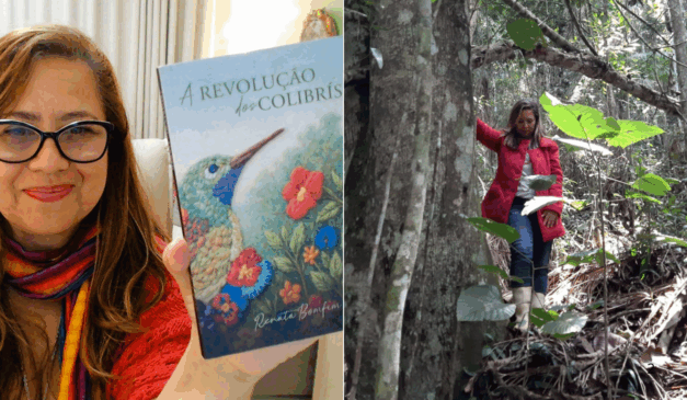 Escritora e ativista ambiental Renata Bomfim