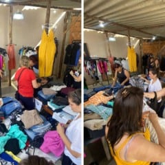 Bazar solidário terá peças a partir de R$ 8 na Black Friday