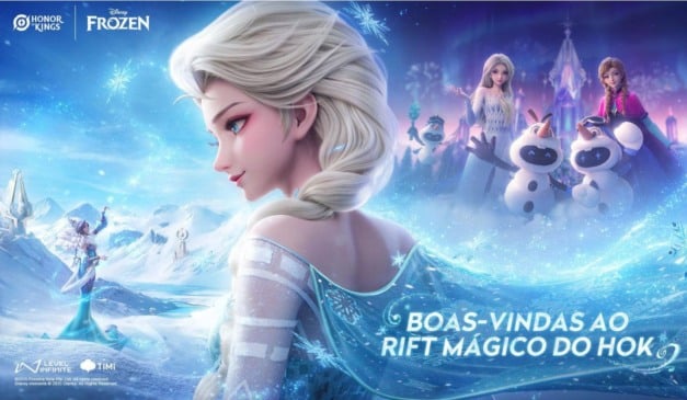 Honor of Kings traz Frozen e a Maravilha de Inverno de volta ao jogo