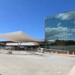 Hospital Unimed Serra, em finalização no bairro São Geraldo