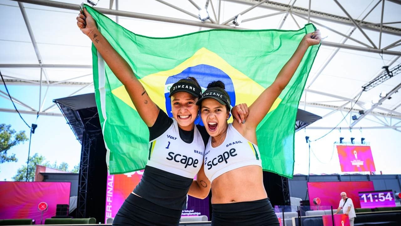 Copa do Mundo de Vôlei de Praia. Adelaide, Austrália. 21/11/2025. Thâmela