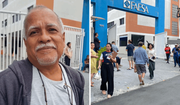 Aposentado João Carlos Teixeira fez prova do Enem