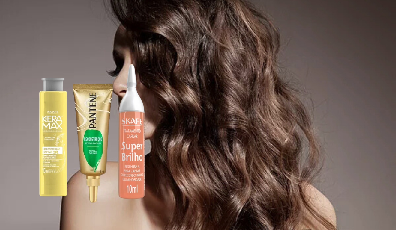 Milagre rápido nos fios: quatro ampolas baratinhas prometem recuperação intensa por menos de R$ 20