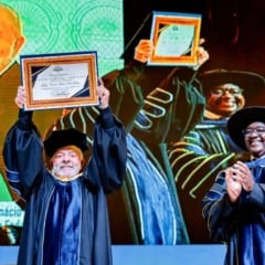 Lula recebe título de doutor honoris causa em Moçambique