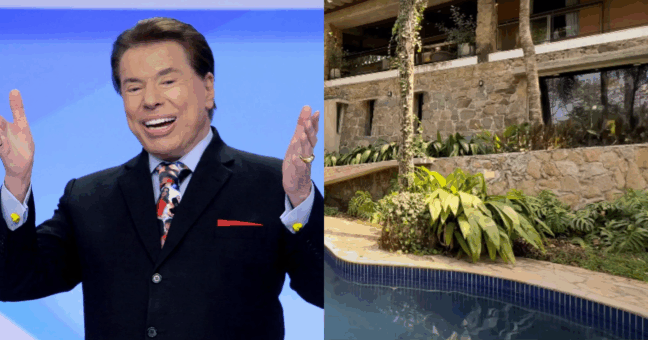 Casa de veraneio de Silvio Santos (Foto:Reprodução/Youtube)