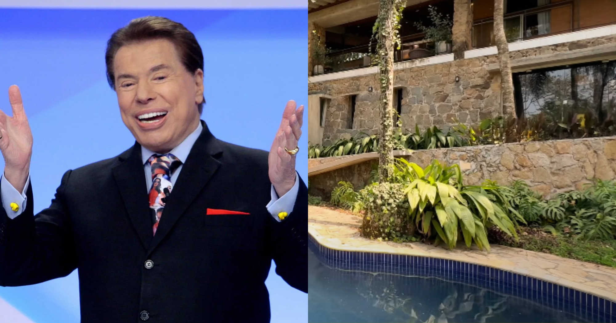 Casa de veraneio de Silvio Santos (Foto:Reprodução/Youtube)