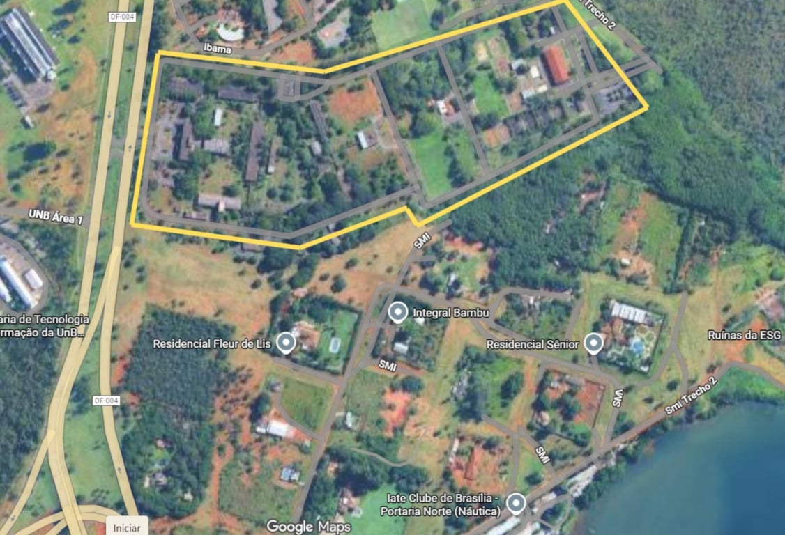 Mapa mostra onde fica a Unicorreios