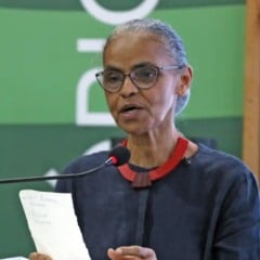 A ministra Marina Silva na COP 30