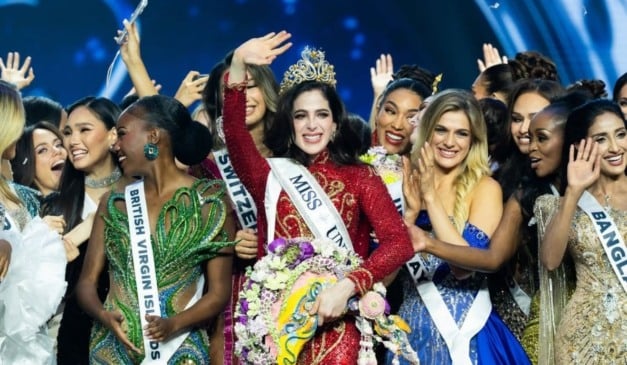 Fátima Bosch, coroada Miss Universo 2025 (Foto: Reprodução/Instagram/@missuniverse)