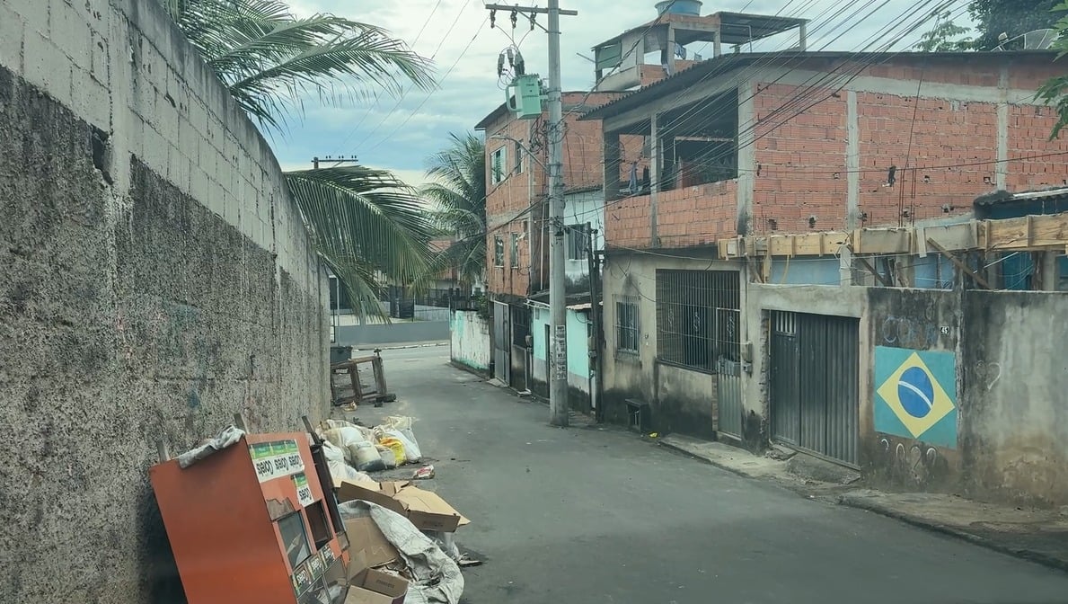 Região onde o adolescente foi morto, em Vitória