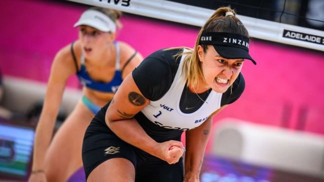 Copa do Mundo de Vôlei de Praia. Adelaide, Austrália. 21/11/2025. Thâmela